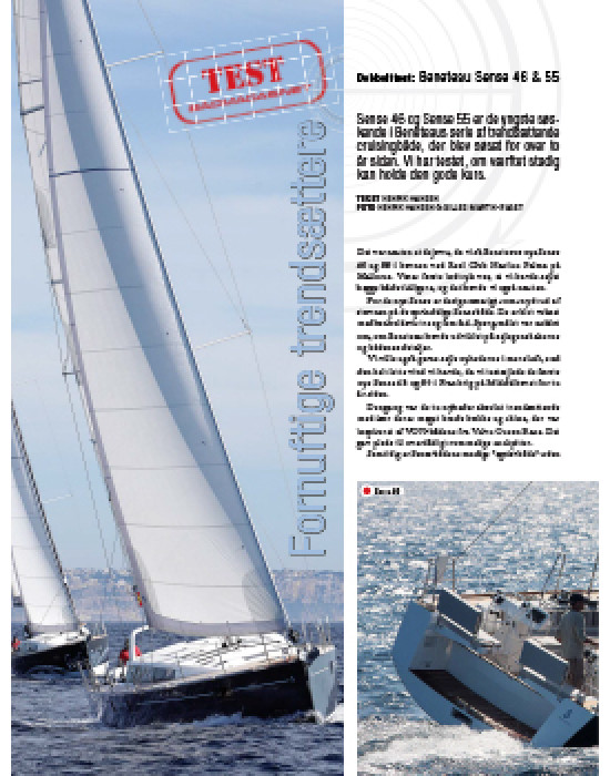 Bådtest - Beneteau Sense 46 og 55